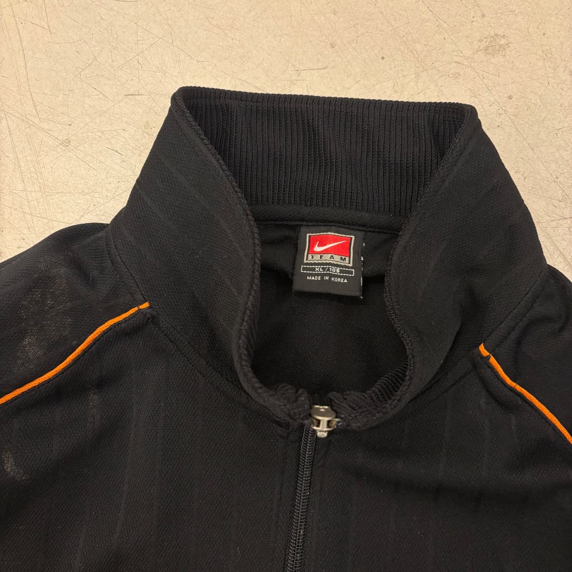 나이키 스우시 오렌지 라인 트랙 져지 상품이미지3