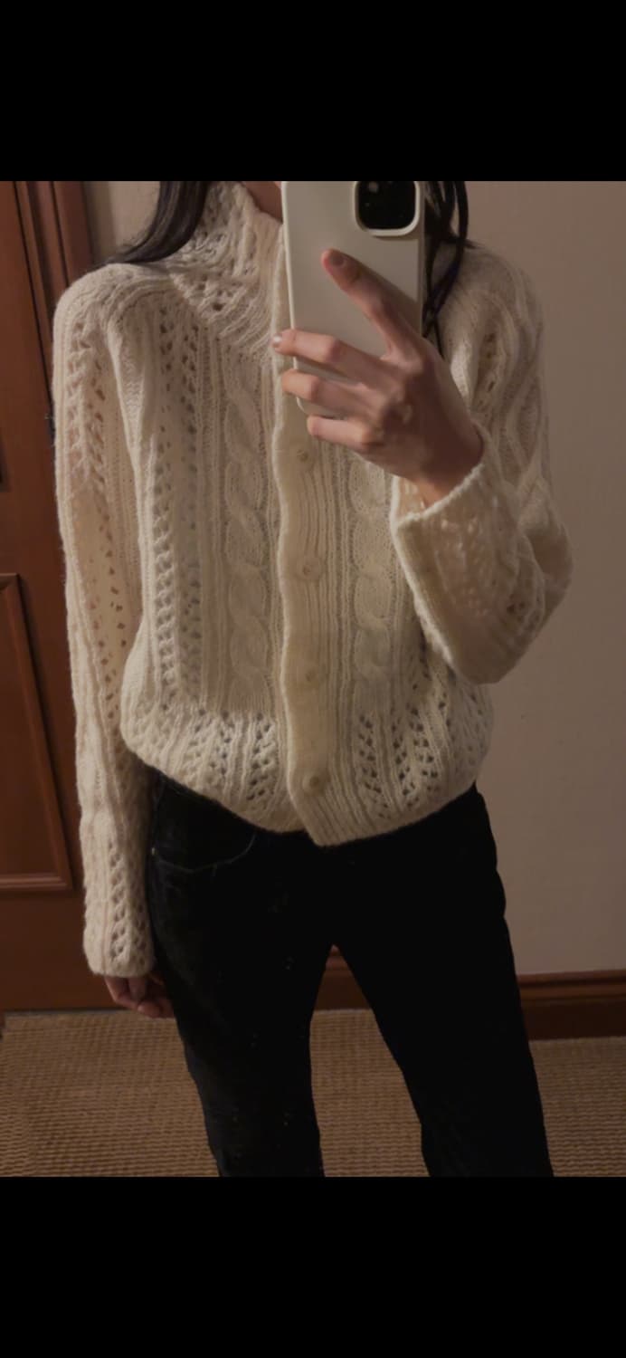 메이비베이비 디어리스트 넵튠 neptune 가디건 크림 상품이미지7