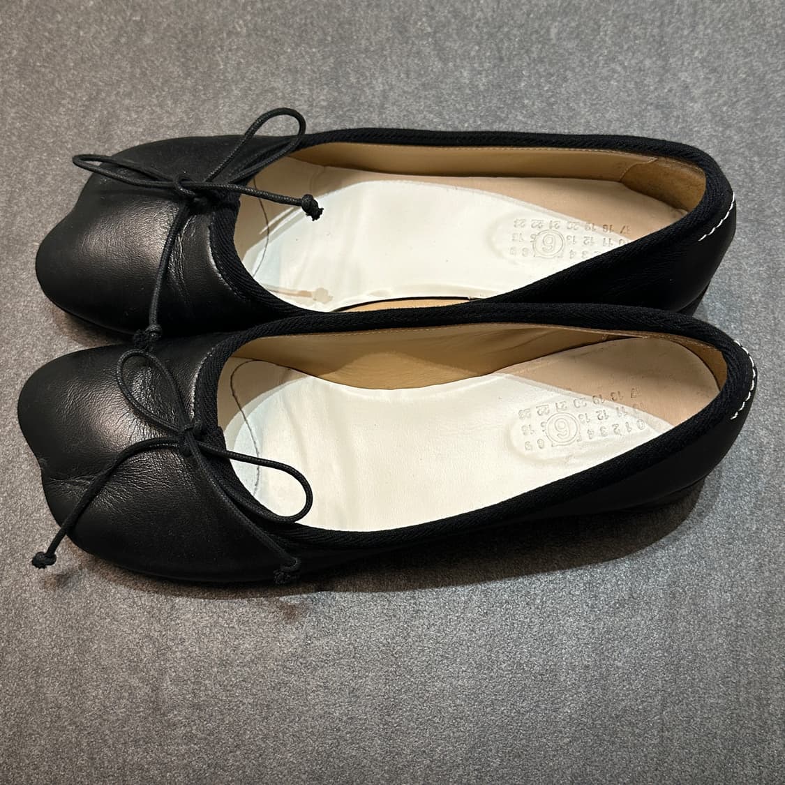 MM6 메종 마르지엘라 아나토믹 발레리나 플랫 39 상품이미지4