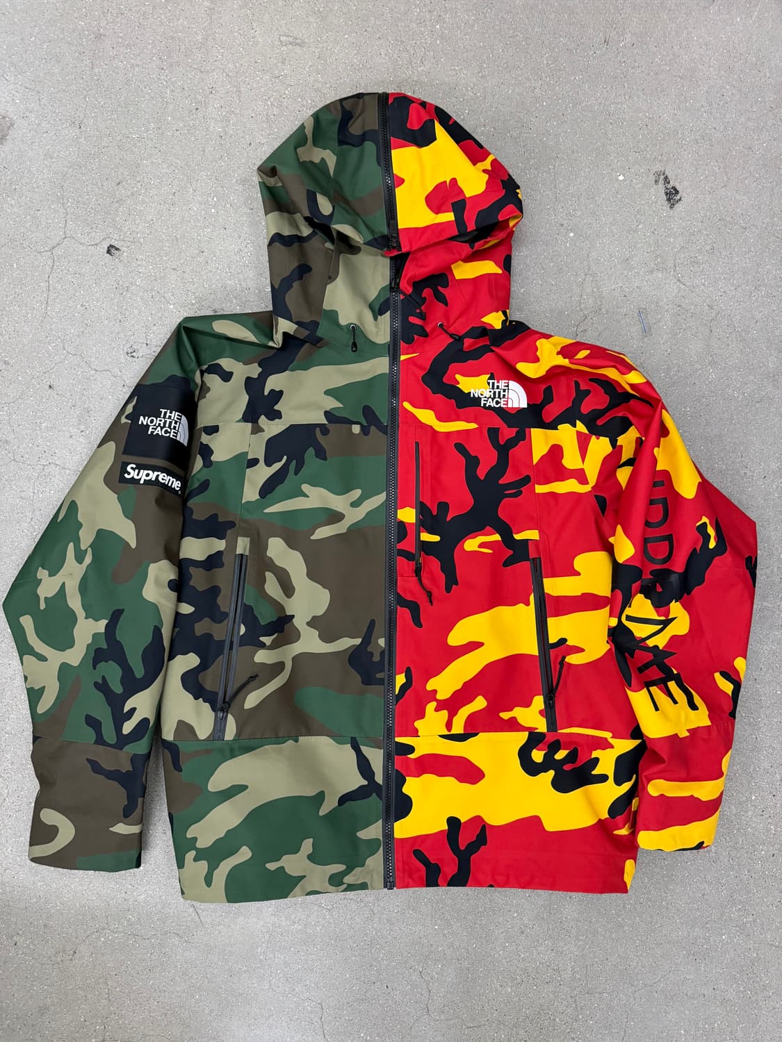 supreme x the north face split shell 자켓 상품이미지1