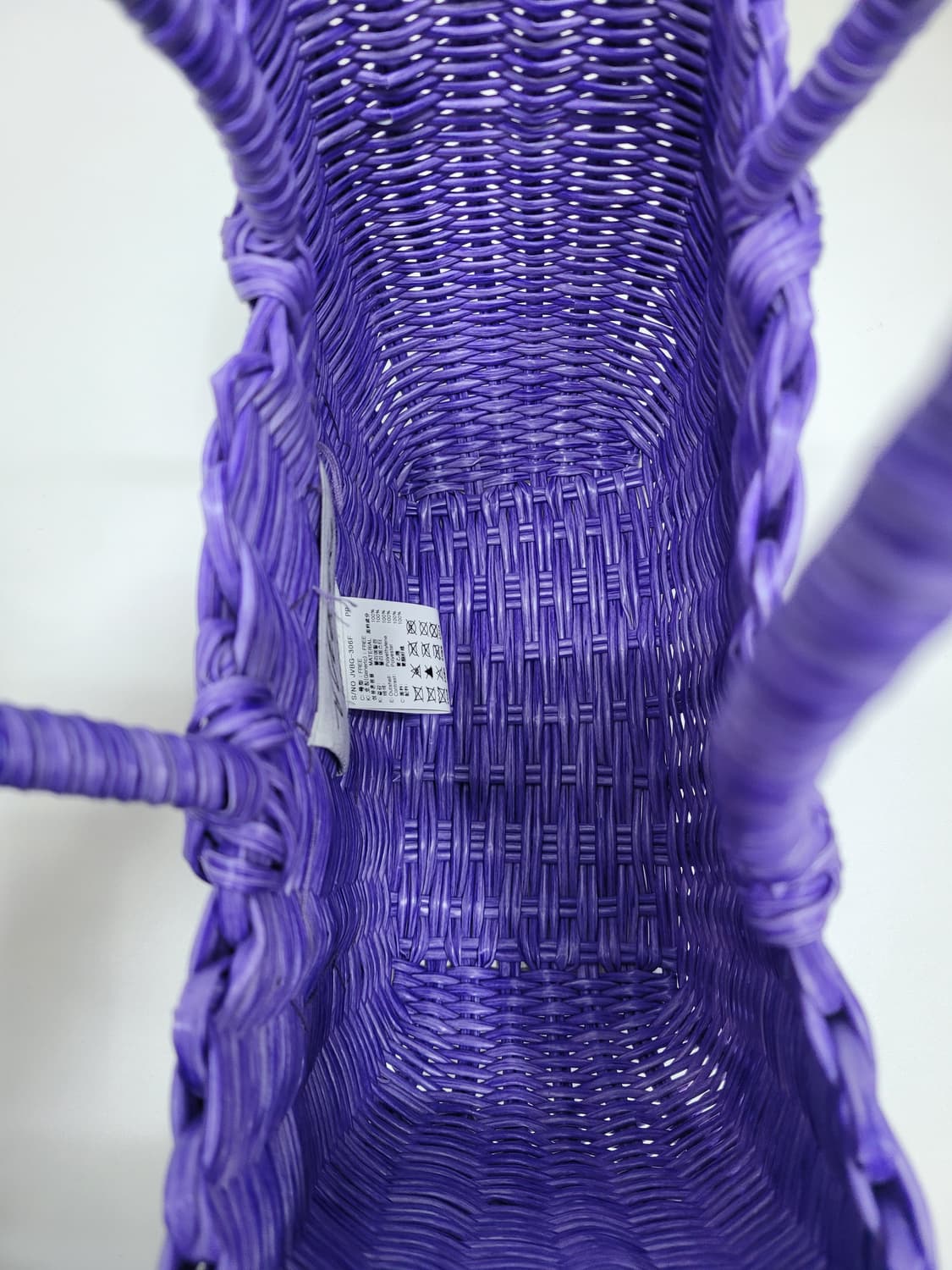 (새상품급) 쥬시쥬디x앰버빅토리아 21SS 콜라보레이션 바스켓백 / 퍼플 상품이미지6