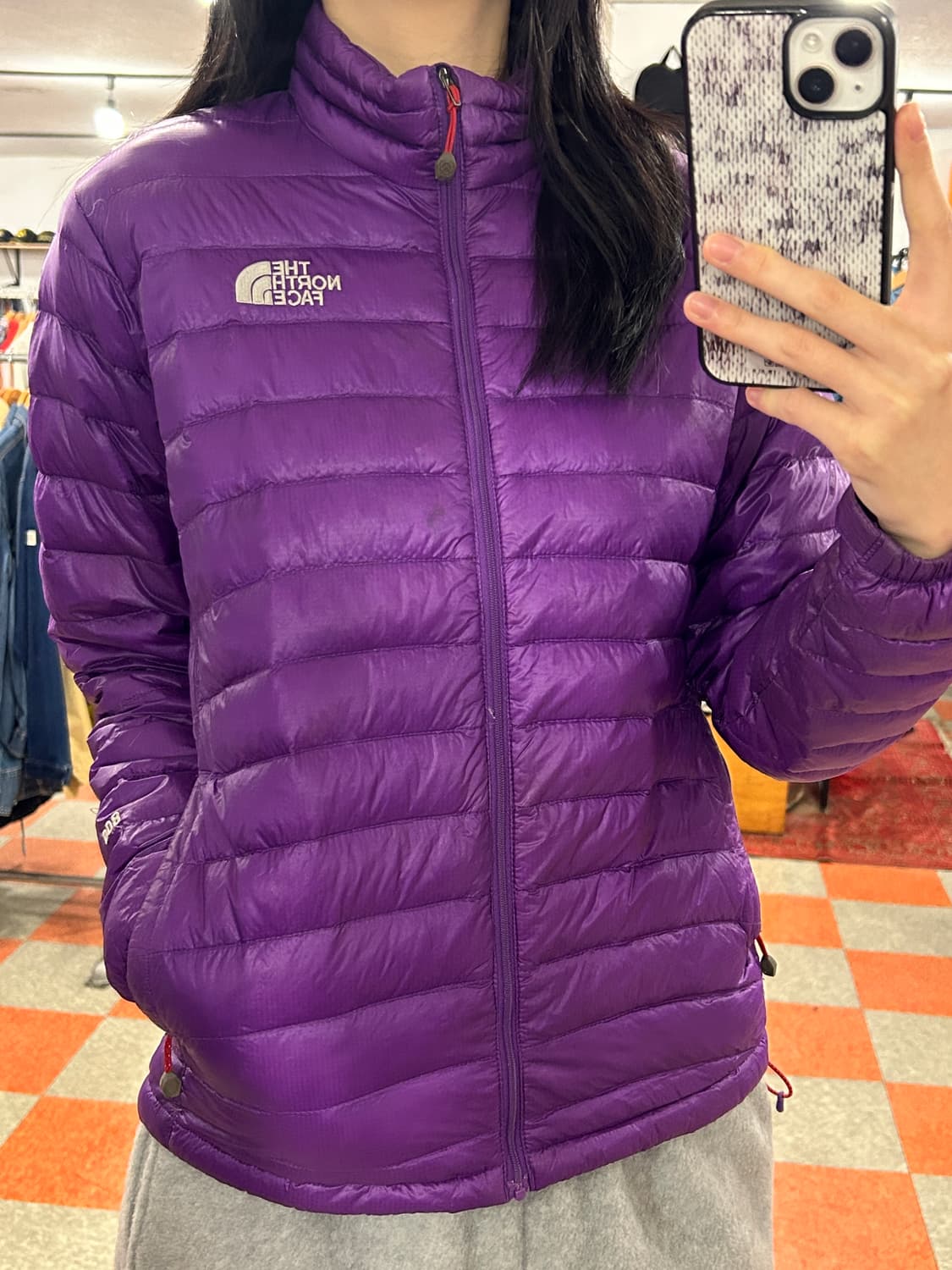 노스페이스 경량패딩 상품이미지1