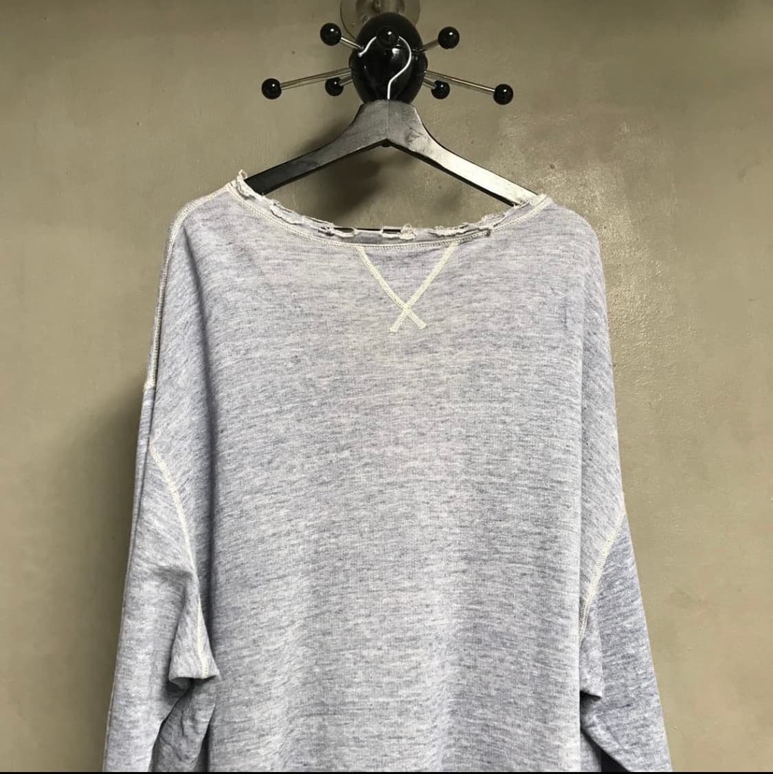 알써틴 오버사이즈 롱 슬리브 퍼플 M 상품이미지2