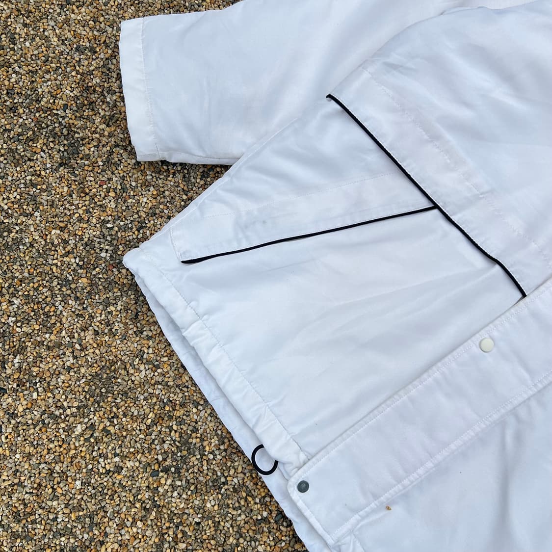 나이키(Nike)스우시 화이트 누빔 점퍼 상품이미지3