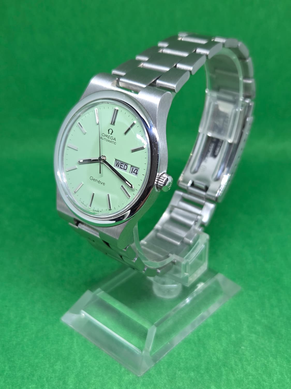 오메가 제네브 피스타치오 그린 상품이미지8