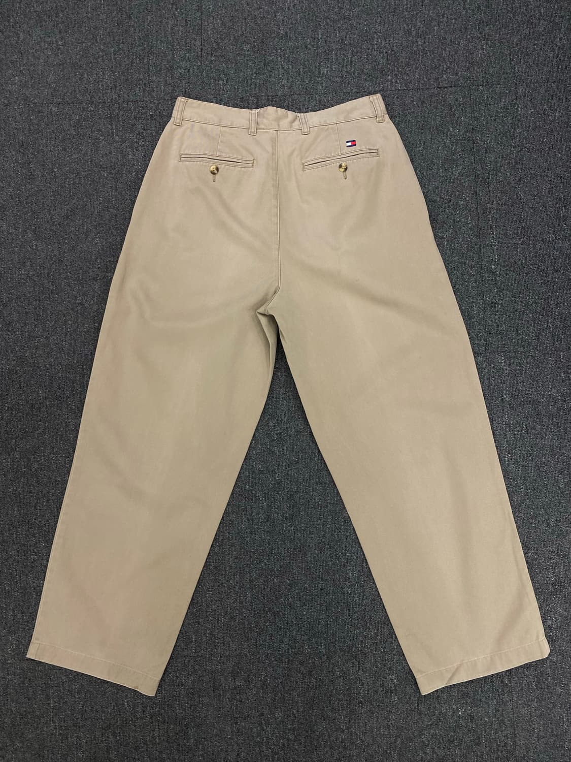 90s Tommy hilfiger 타미힐피거 투턱 코튼 팬츠  상품이미지8