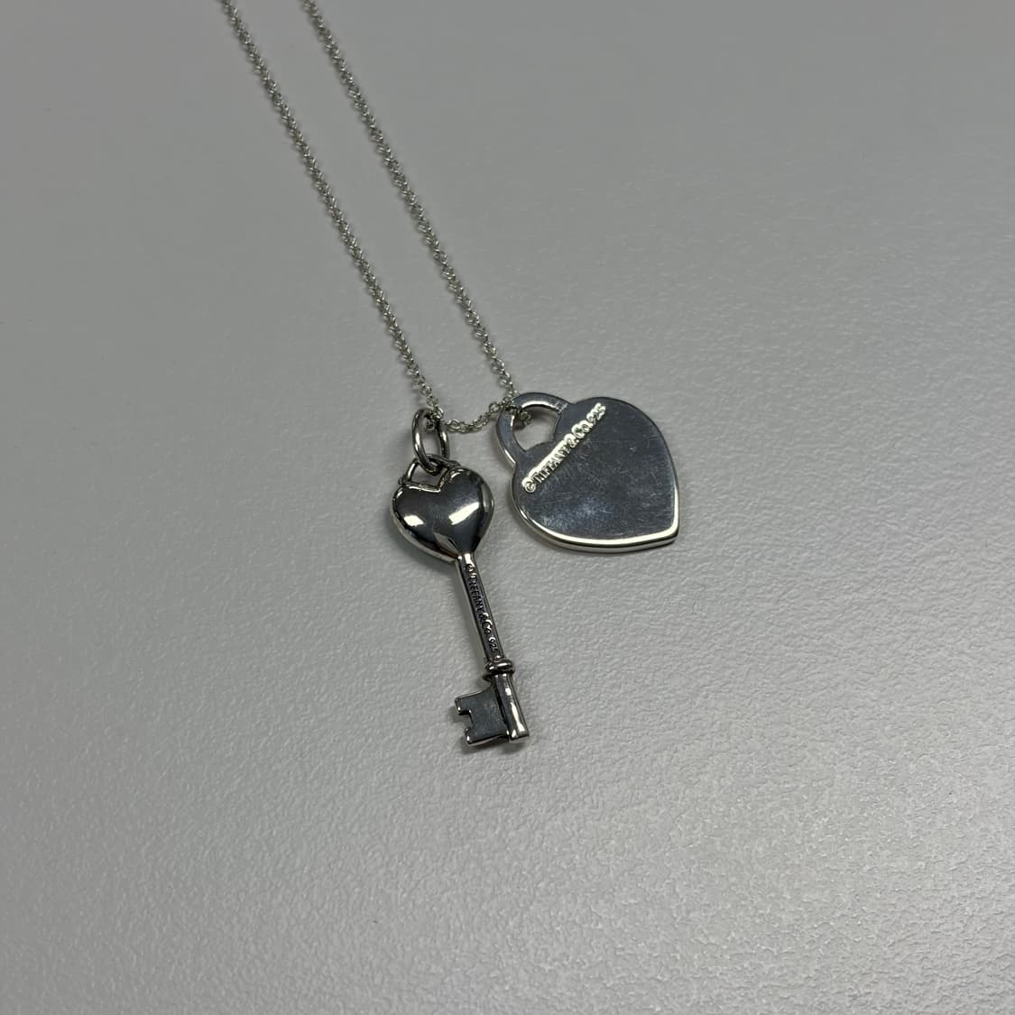 티파니앤코 하트/민트태그키 목걸이 상품이미지5