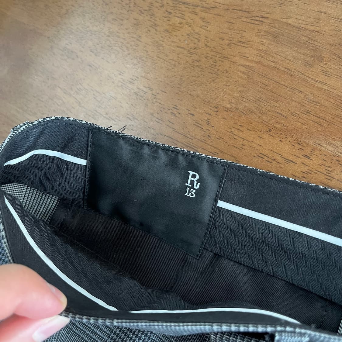 R13 알써틴 크로스오버 트라우저 28(실측 32) 상품이미지6