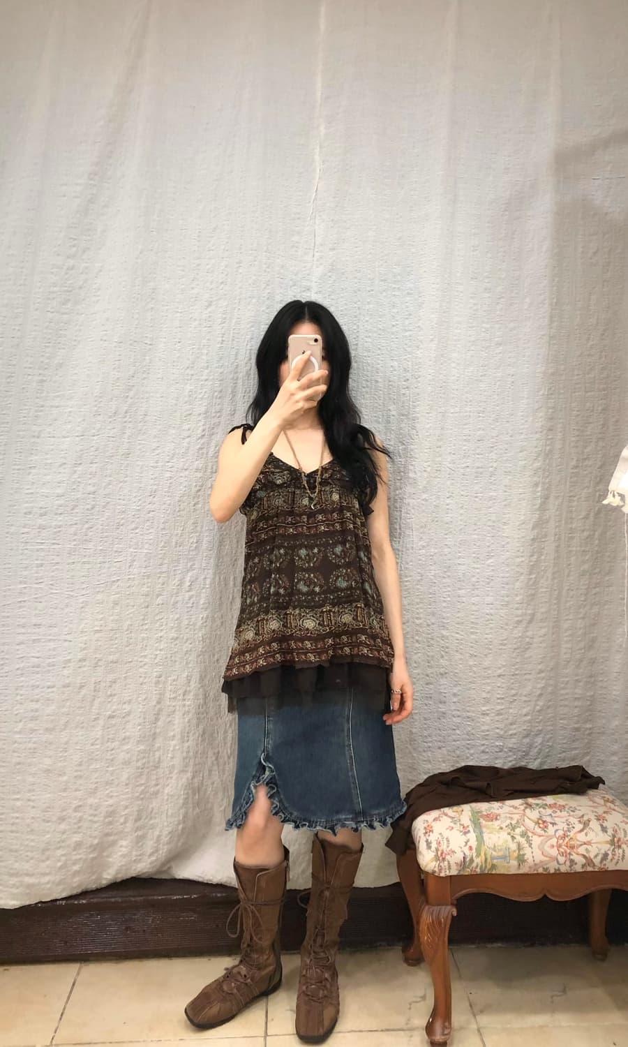 bohemian drift bustier 상품이미지2
