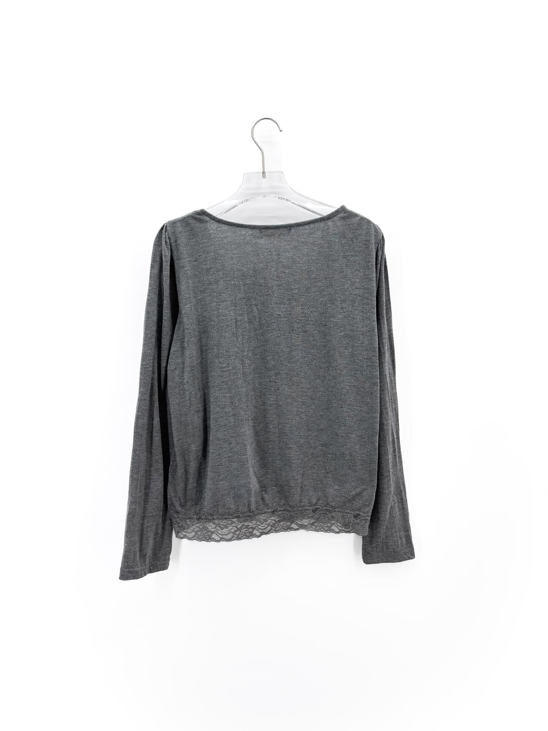 빈티지 레이스 스퀘어넥 긴팔티셔츠 상품이미지6