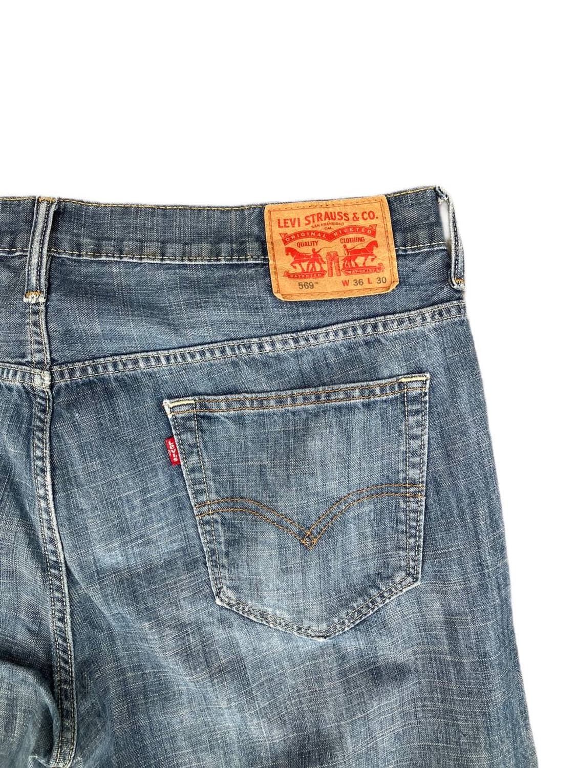 Levis 569 indigo jeans (37) a13 상품이미지4