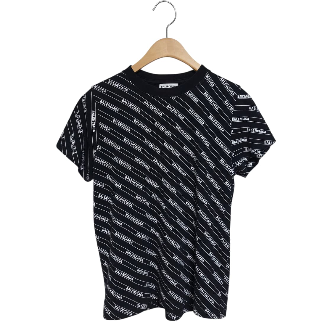 발렌시아가 여성 멀티로고 반팔 티셔츠 상품이미지1