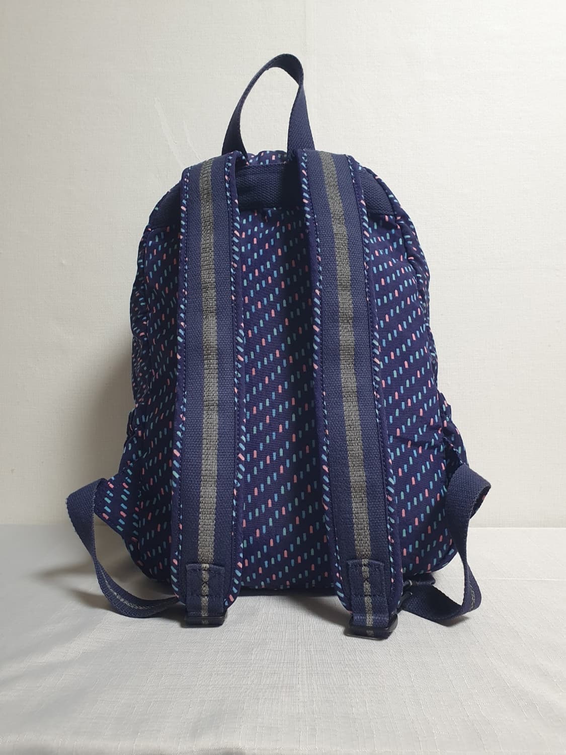 키플링 스티치패턴 미니 백팩 네이비 상품이미지2