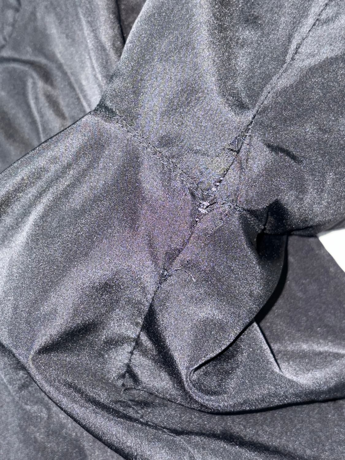 y2k 챔피온 빈티지 바람막이 자켓 🩵🖤 상품이미지7