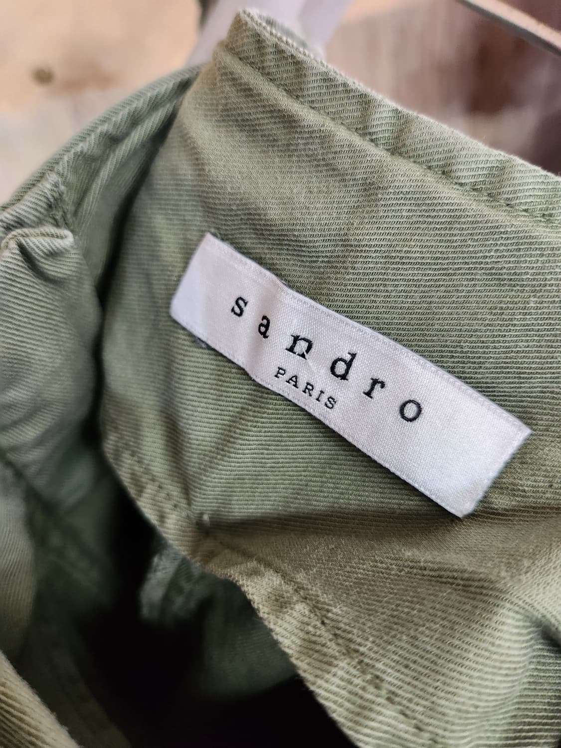 1049) 산드로 린넨블랜드 면 바지 상품이미지7