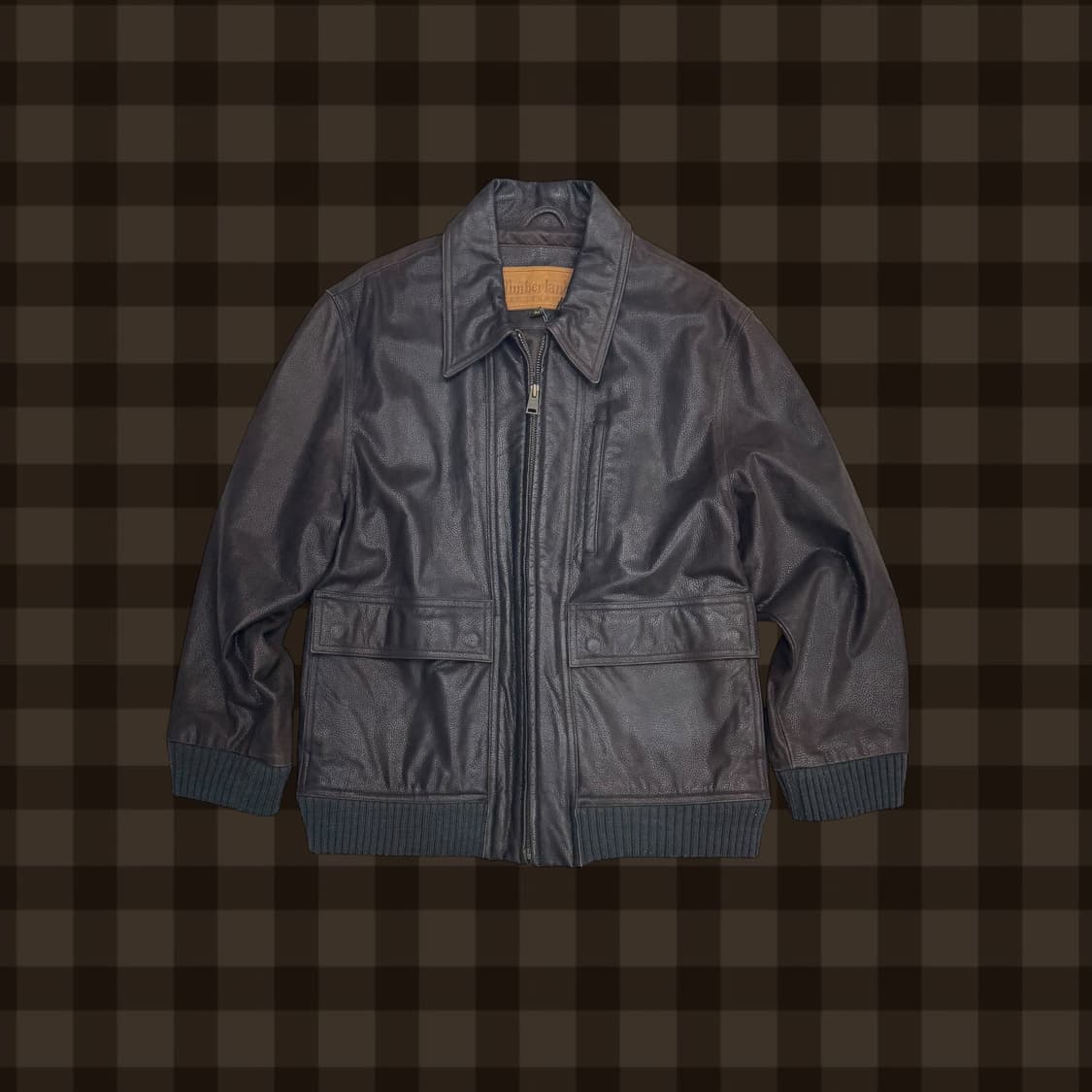 Timberland leather jacket 상품이미지1
