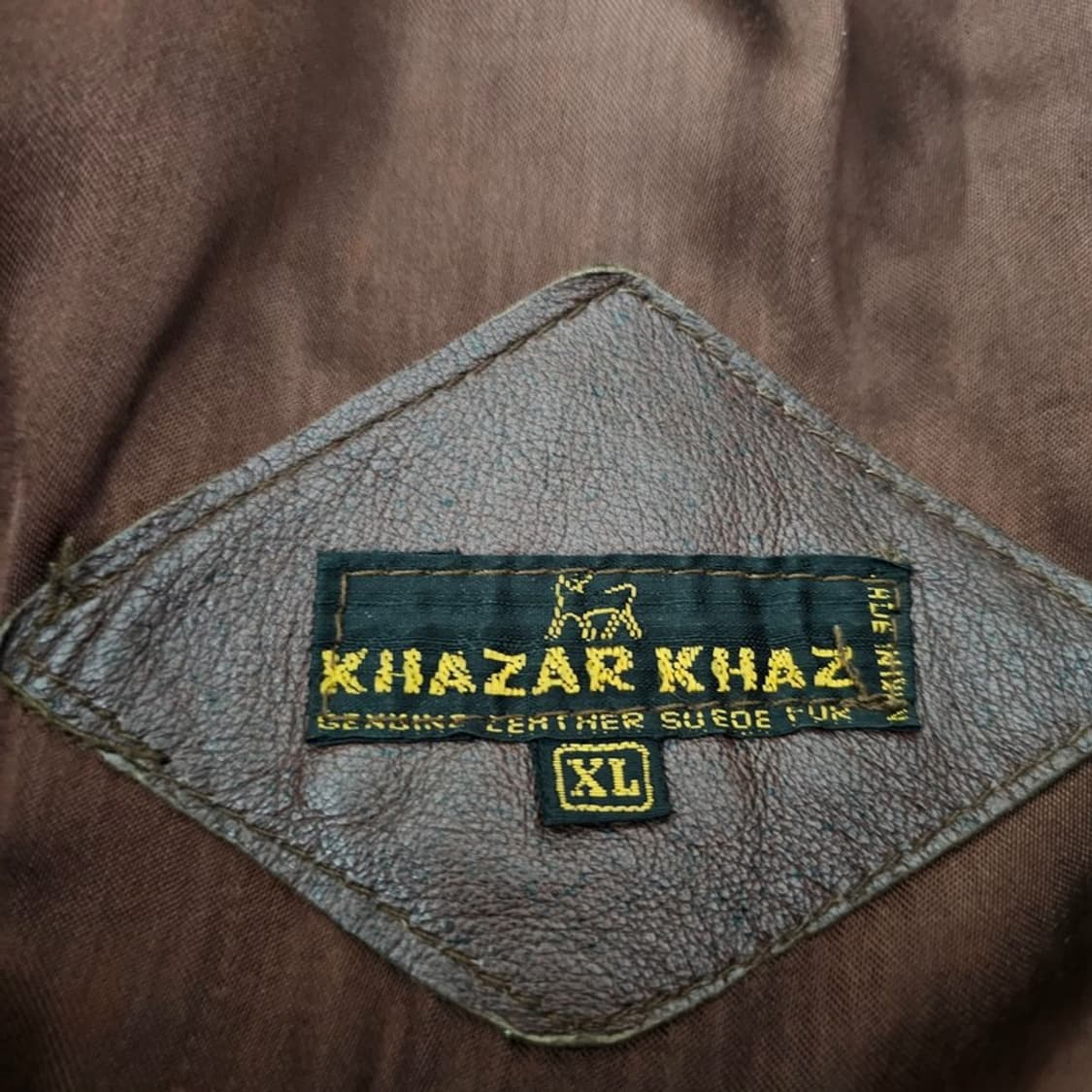 KHAZAR KHAZ 빈티지 양가죽 자켓 XL 상품이미지8