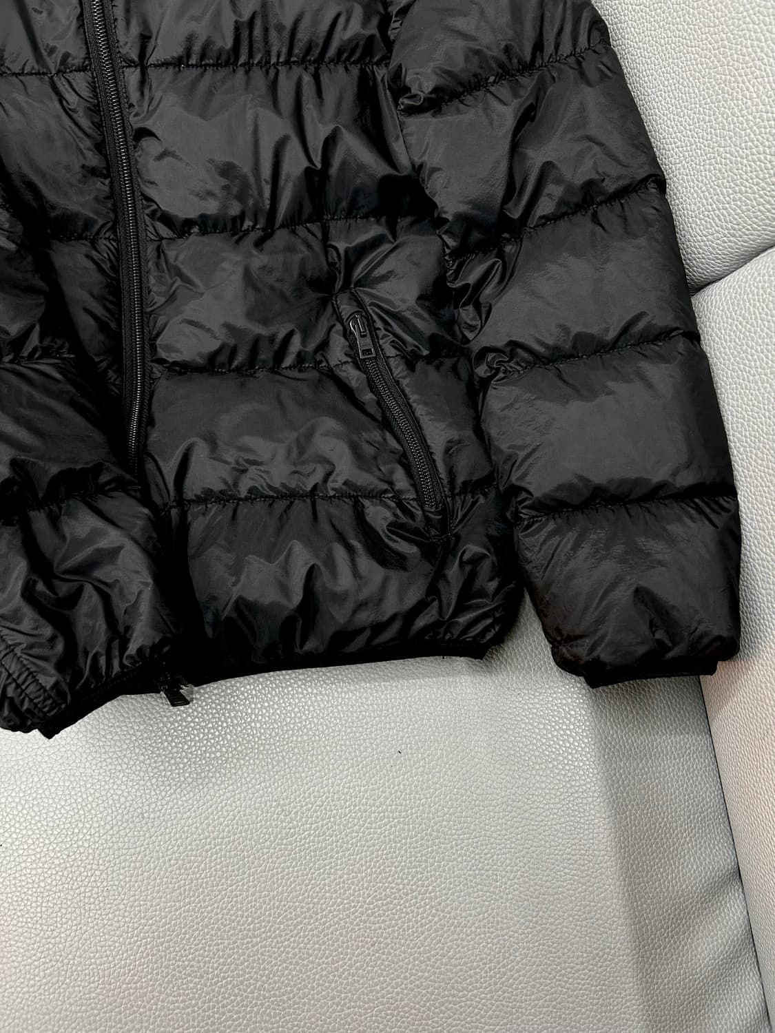 에르노 키즈 블랙 다운 경량패딩(10세) 상품이미지3