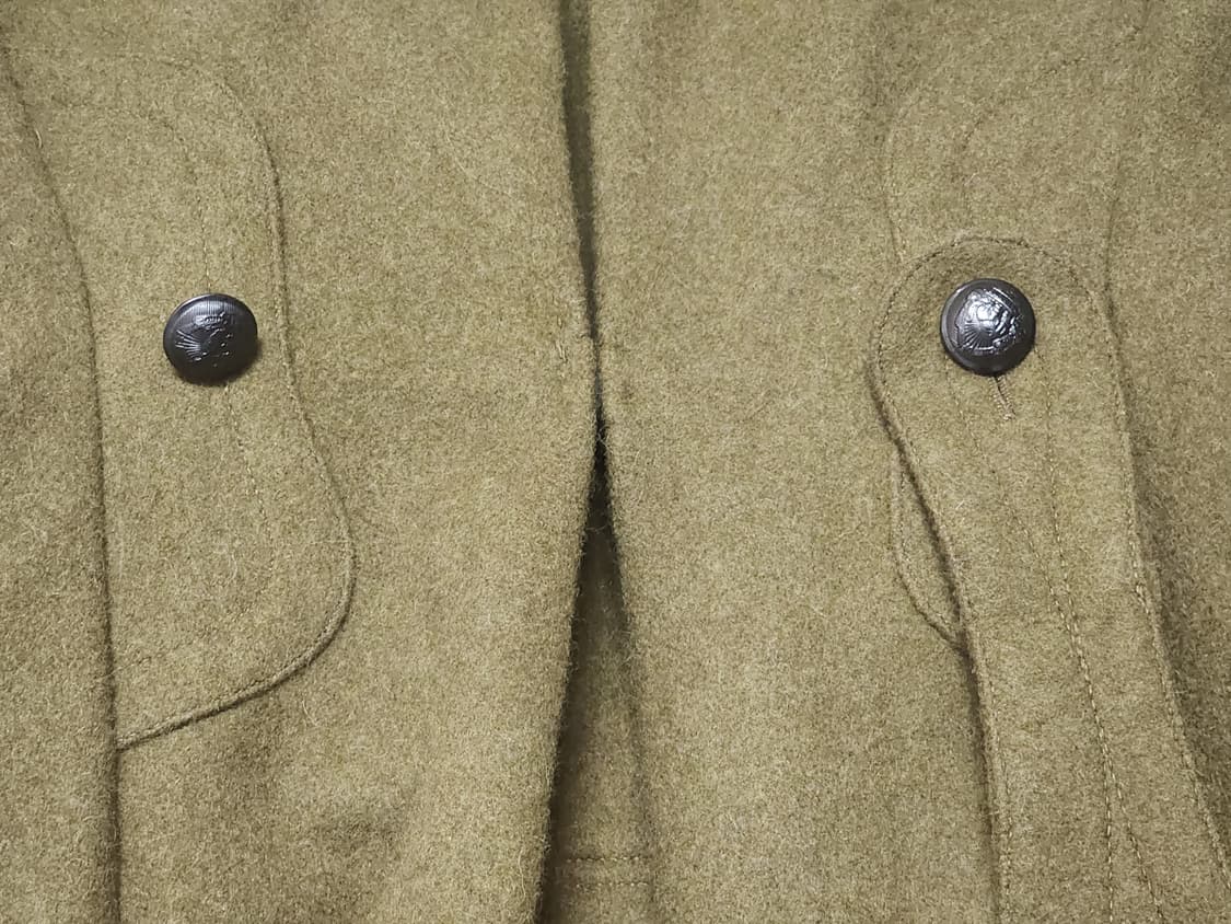 빈티지 루마니안 밀리터리  헤비 울 코트 상품이미지6