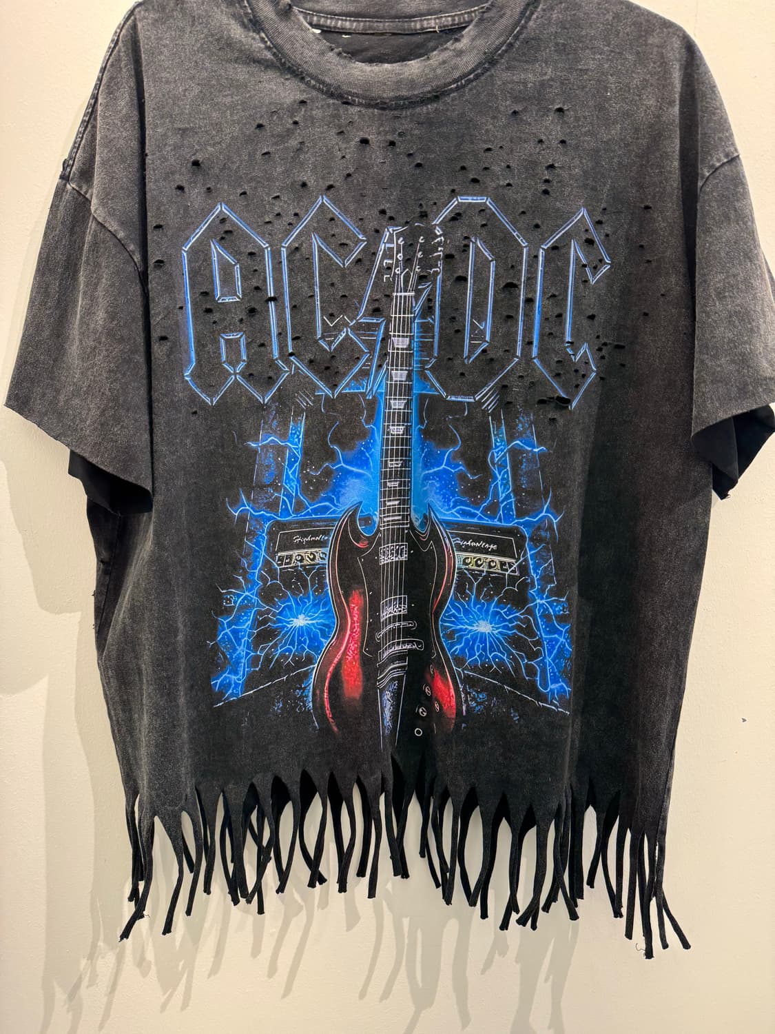 빈티지 ACDC 반팔 러닝 상품이미지5