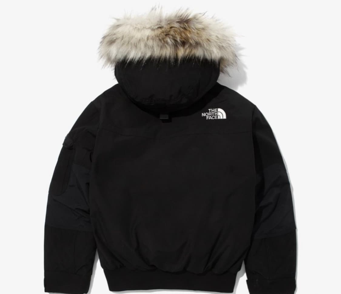 노스페이스 네일튼 구스다운 다운봄버 신민아패딩 정품 상품이미지3