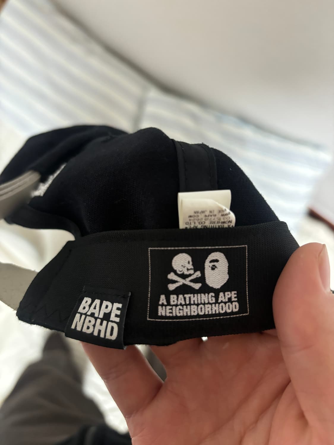 베이프x네이버후드 볼캡 상품이미지4