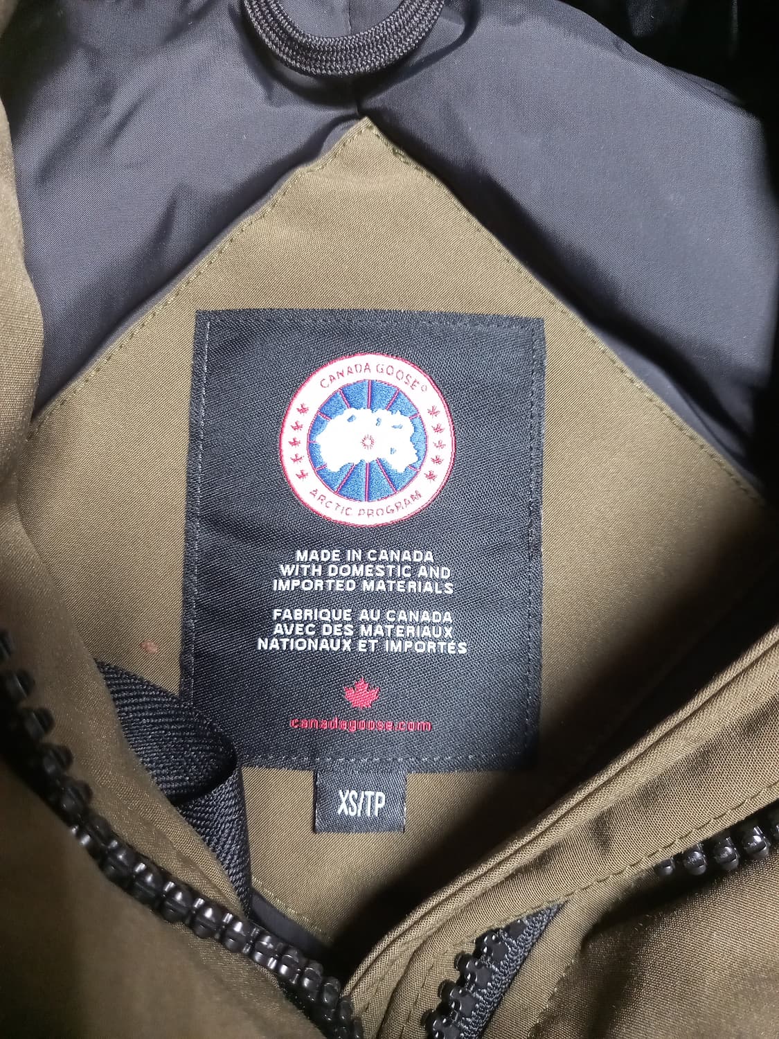 캐나다구스 여성 패딩 파카  xs(44~55) 상품이미지4