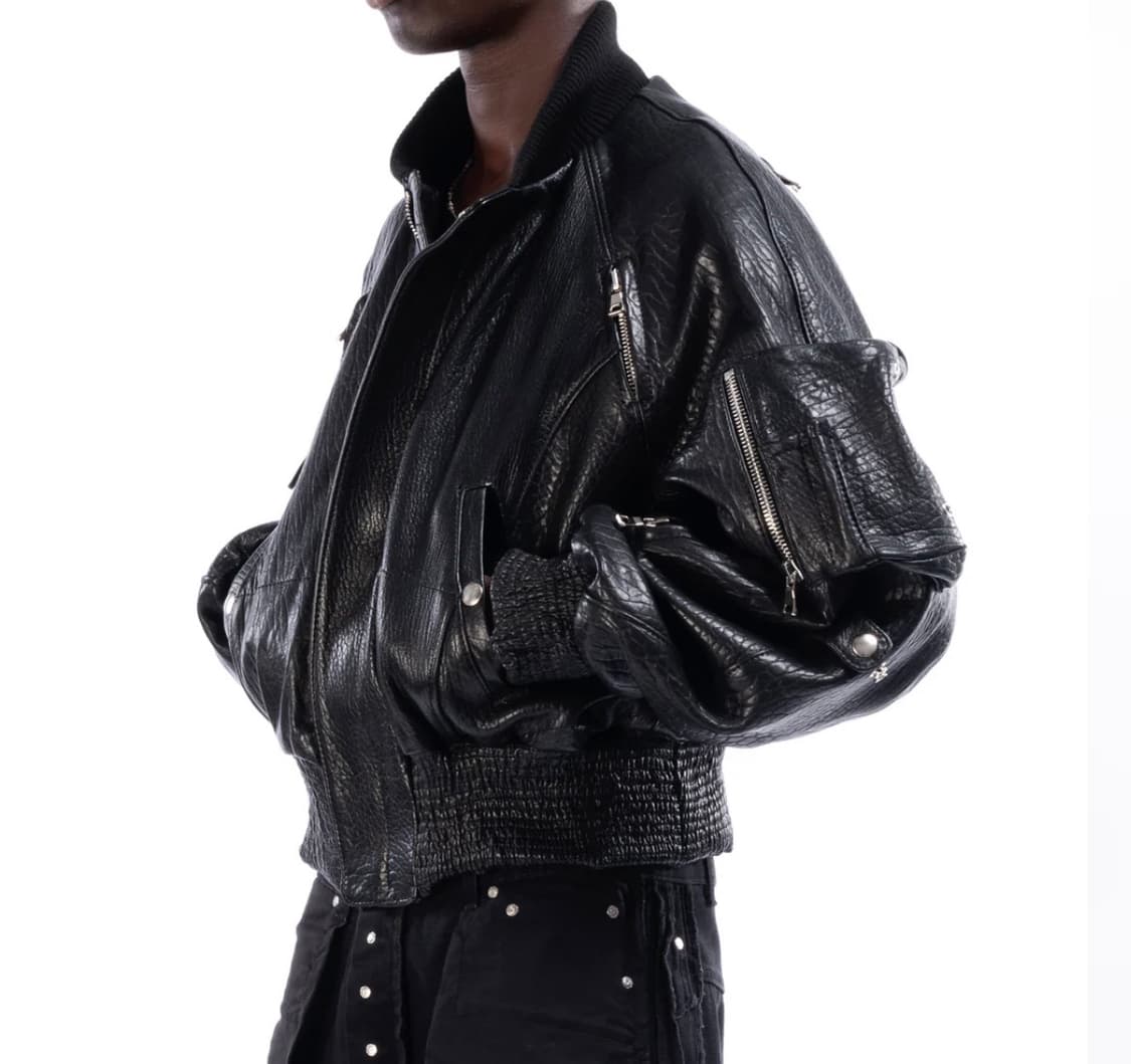 nofaith studios leather bomber 상품이미지1