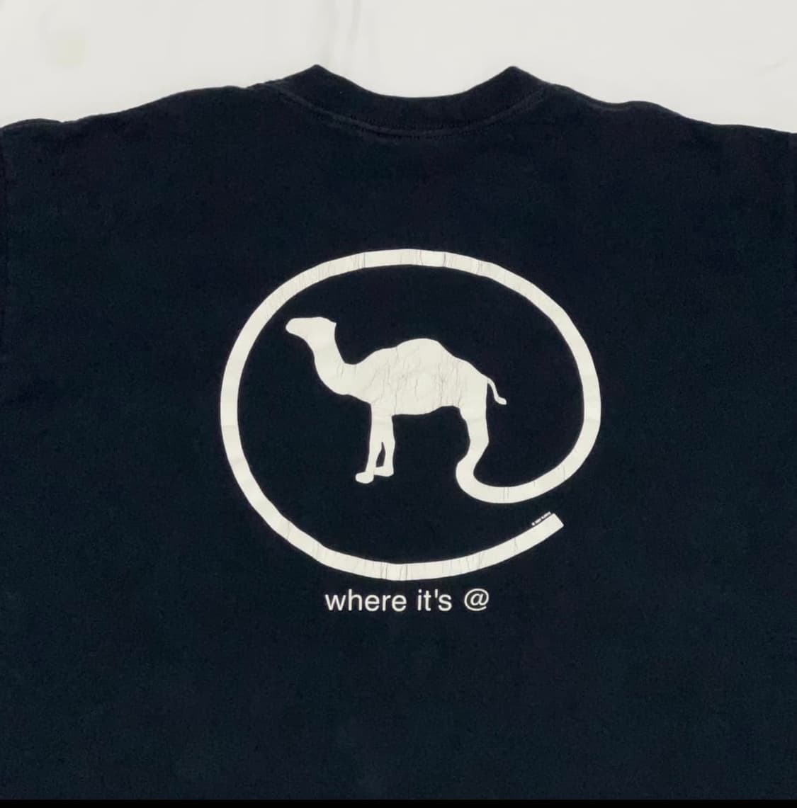 90s 카멜 where it's@반팔 상품이미지5