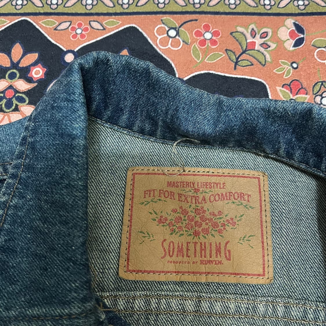 SOMETHING 포켓 데님 자켓 79-87-150/160 상품이미지6