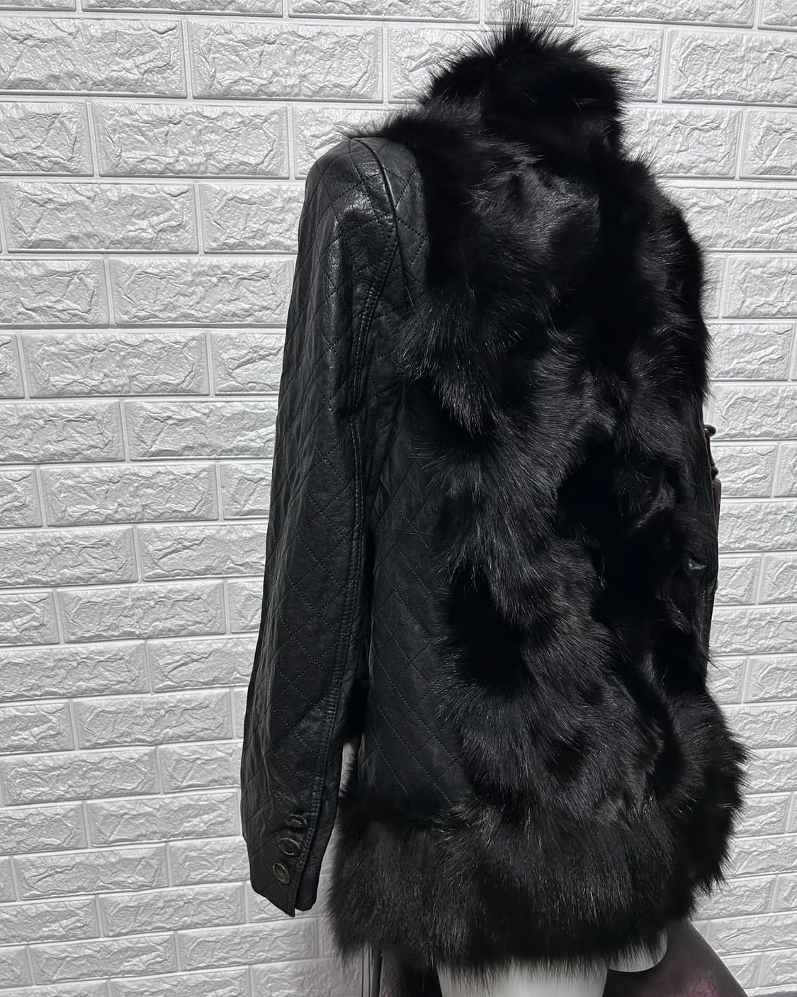 에고이스트 블루퍼 시어링 레더 코트 상품이미지5