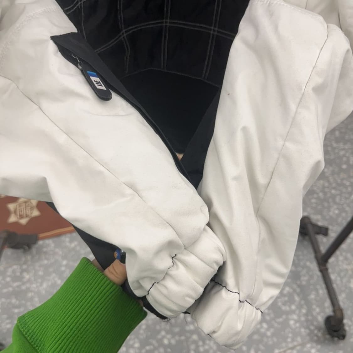 Castrol 올드스쿨 패치워크 누빔 레이싱 점퍼 자켓 M C08692 상품이미지7