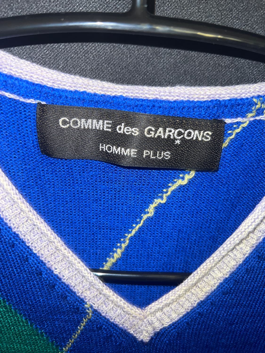 Comme Des Garcons Homme Plus 2000년 니트 조끼 상품이미지3