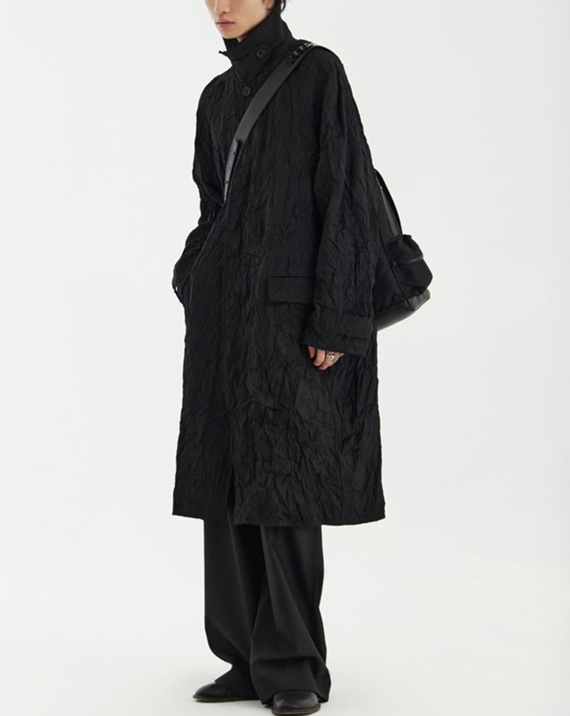 [L] 유스 24ss 크리즈 컷오프 맥코트 상품이미지2