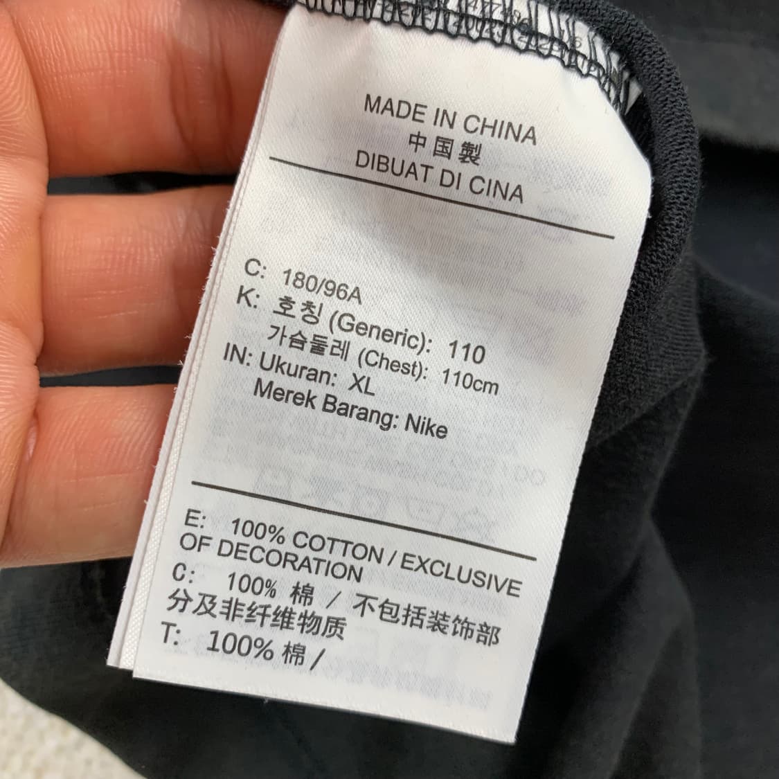조던 플라이트 에센셜 오버사이즈 티셔츠 블랙 바시티 레드 상품이미지7