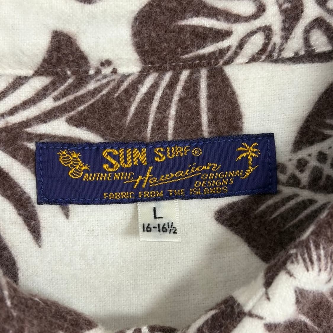 선서프 하와이안 패턴 셔츠 v2084 상품이미지5