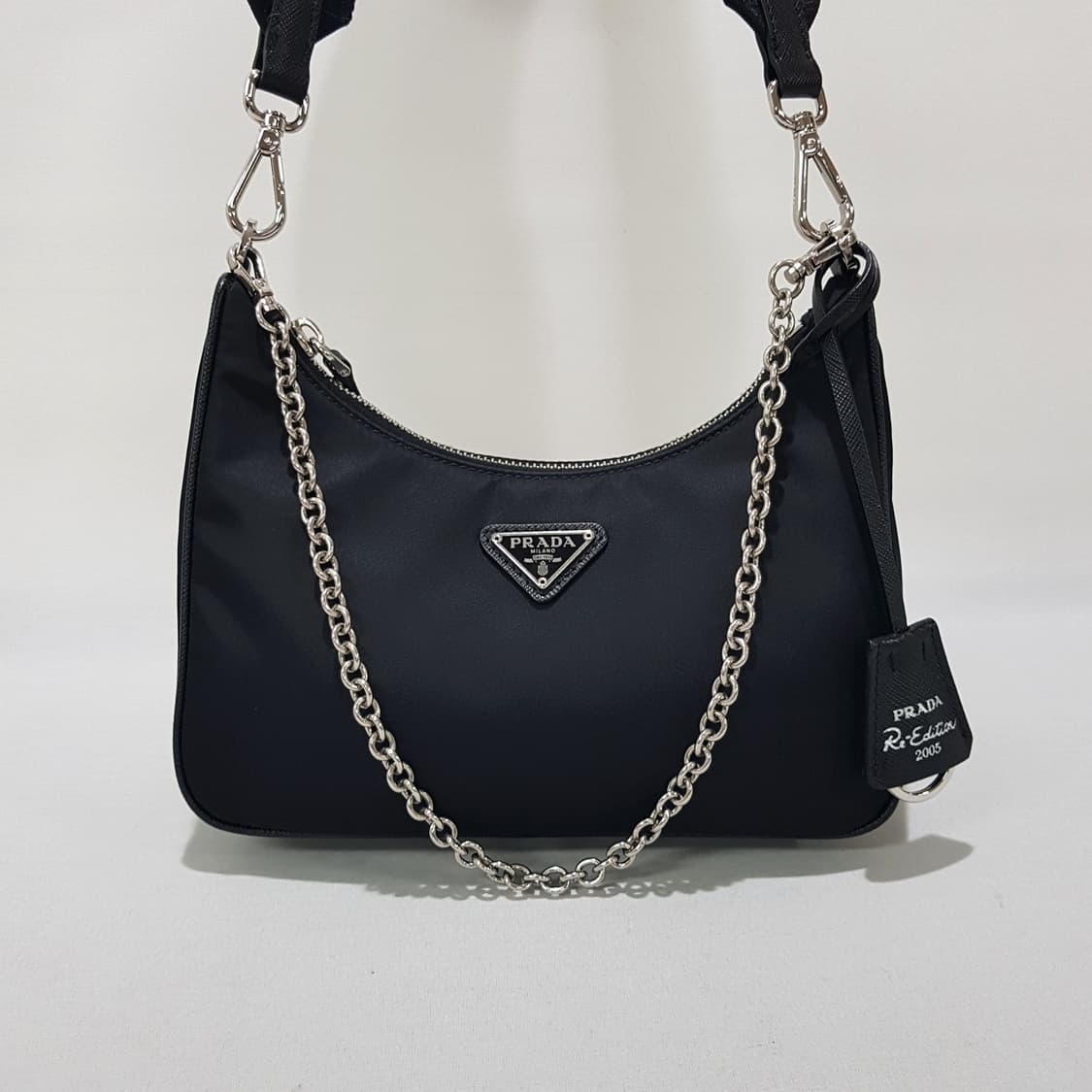 프라다 리나일론 테수토 체인 호보백 1bh204 상품이미지2