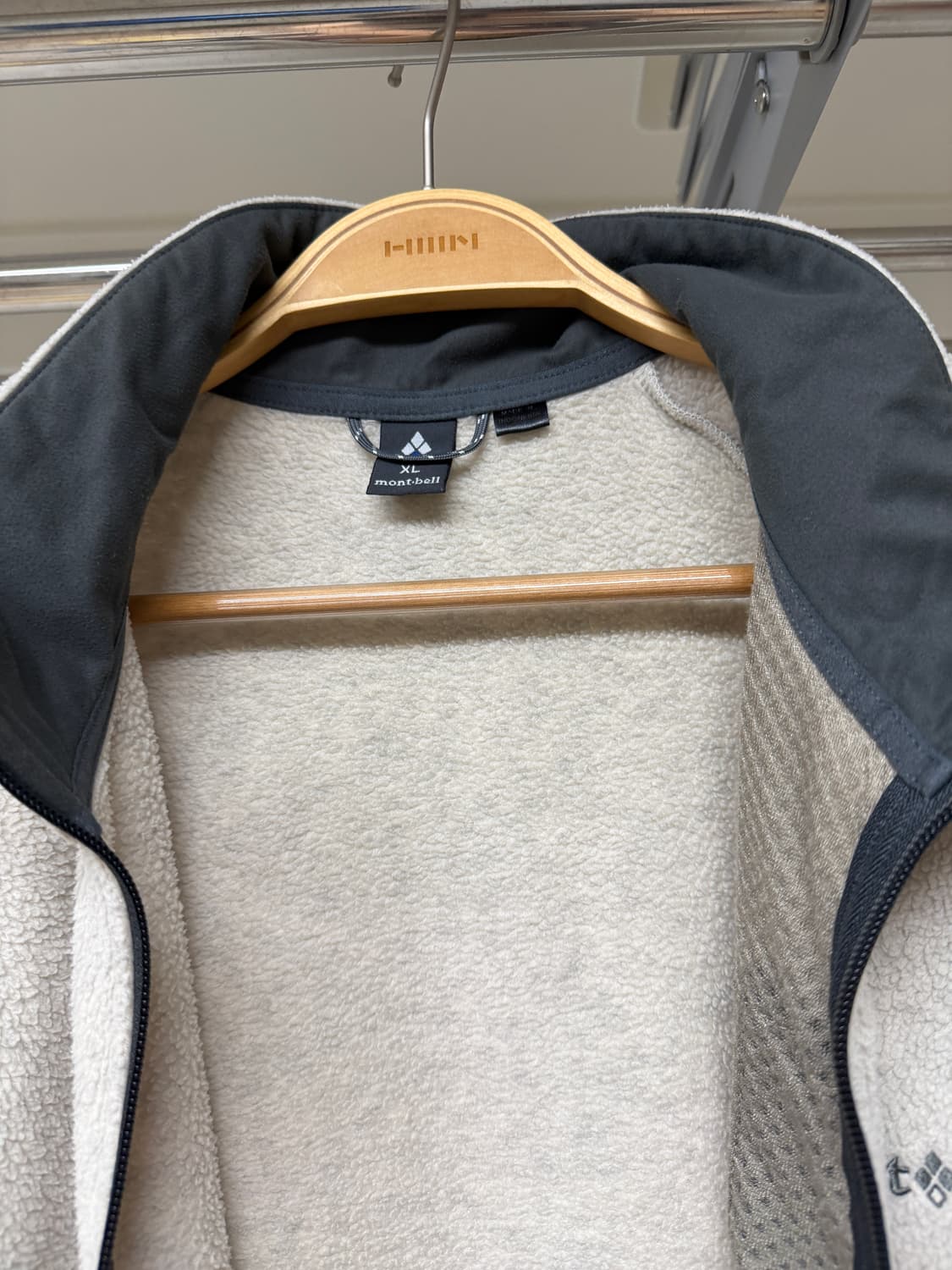 몽벨 클리마플러스 200 후리스 자켓 아이보리 XL 상품이미지3