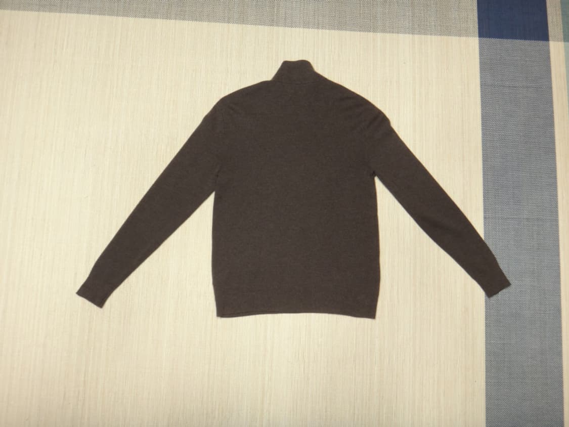 (M/95) 폴로랄프로렌 메리노 울 반집업 터틀넥 니트 상품이미지2