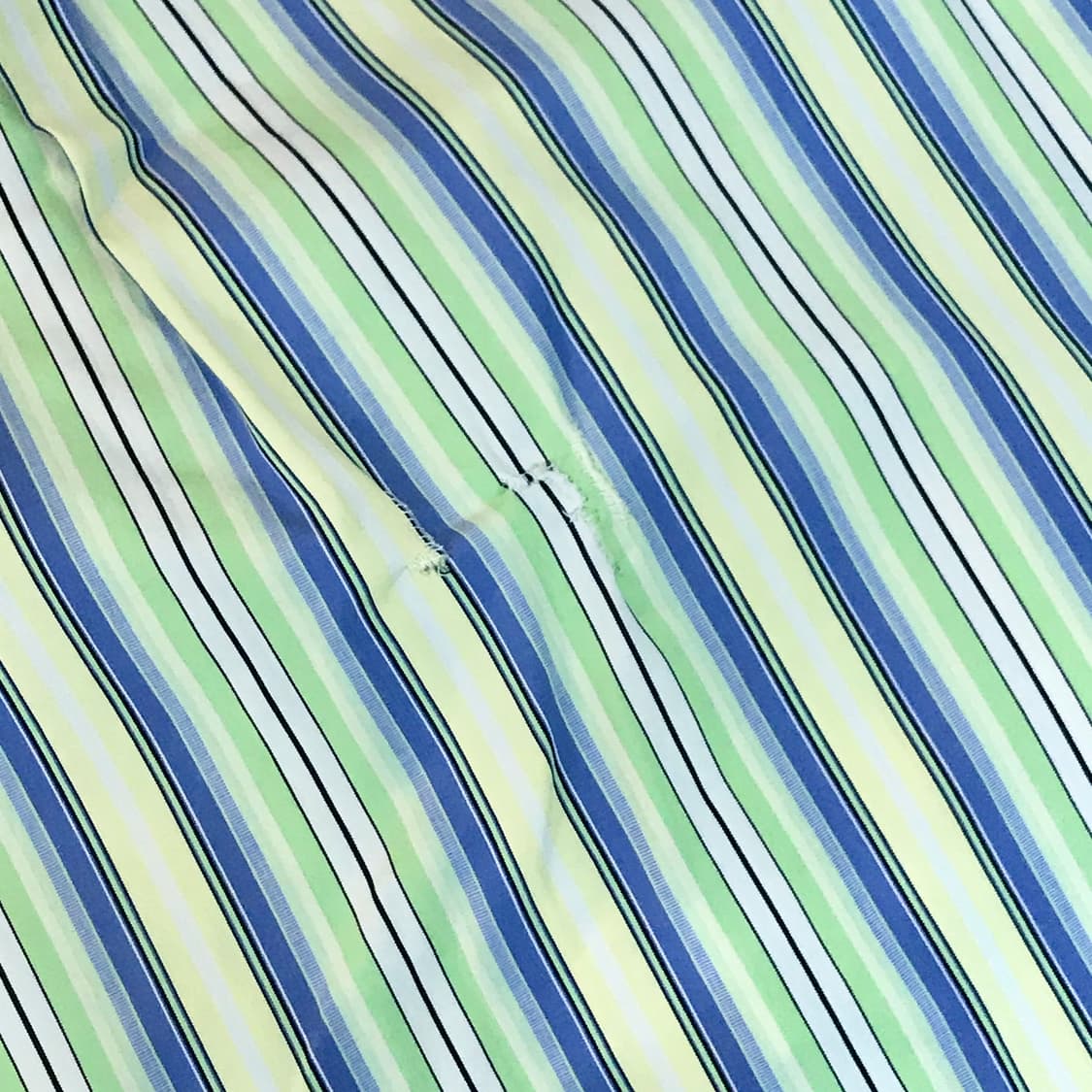 폴로랄프로렌 라이트 그린 스트라이프 코튼 셔츠 남성 105 사이즈 상품이미지5