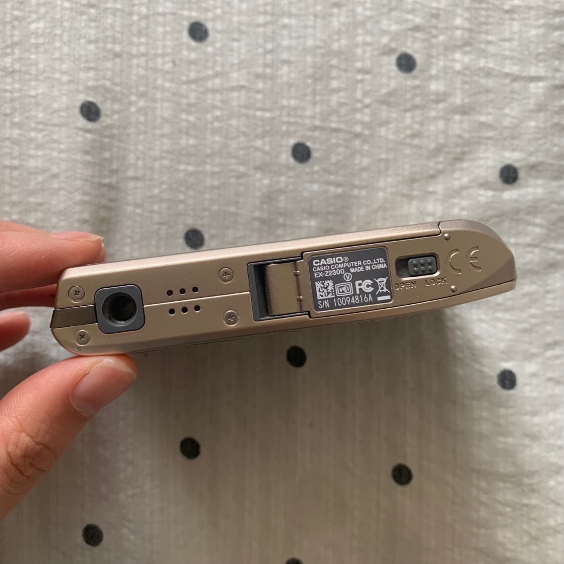 카시오 엑슬림 Z2300 빈티지 카메라  상품이미지3