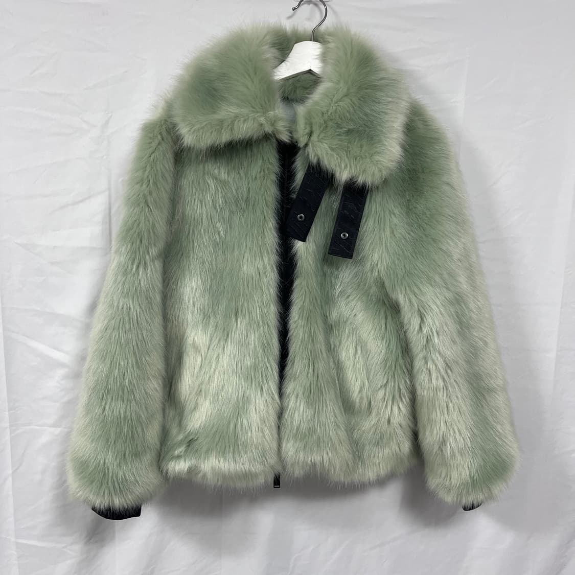 [남여공용] 나이키 X 엠부쉬 리버시블 그린 퍼자켓 (새상품) 상품이미지5