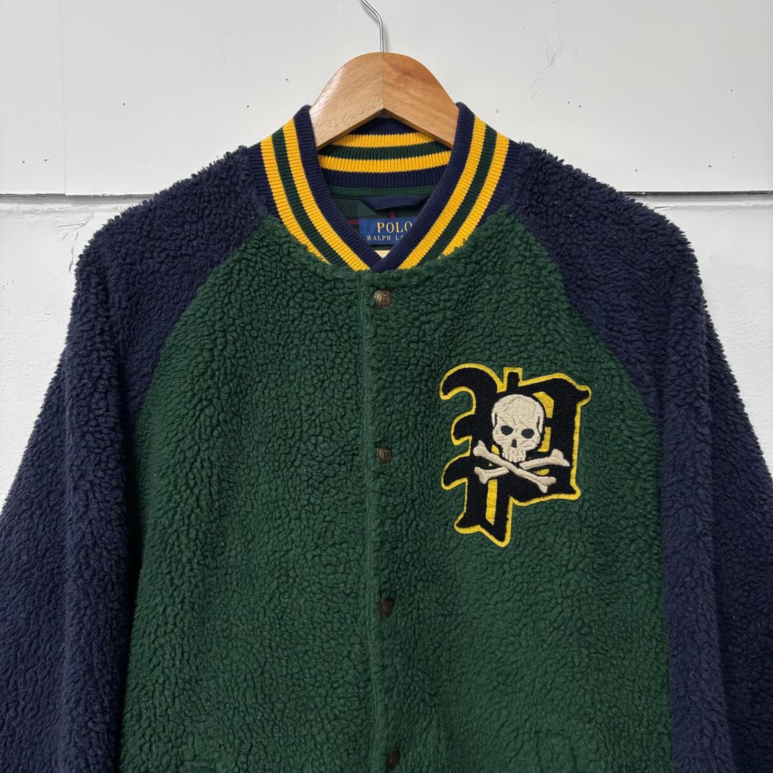 폴로 랄프로렌 스컬 플리스 스타디움 자켓 상품이미지3