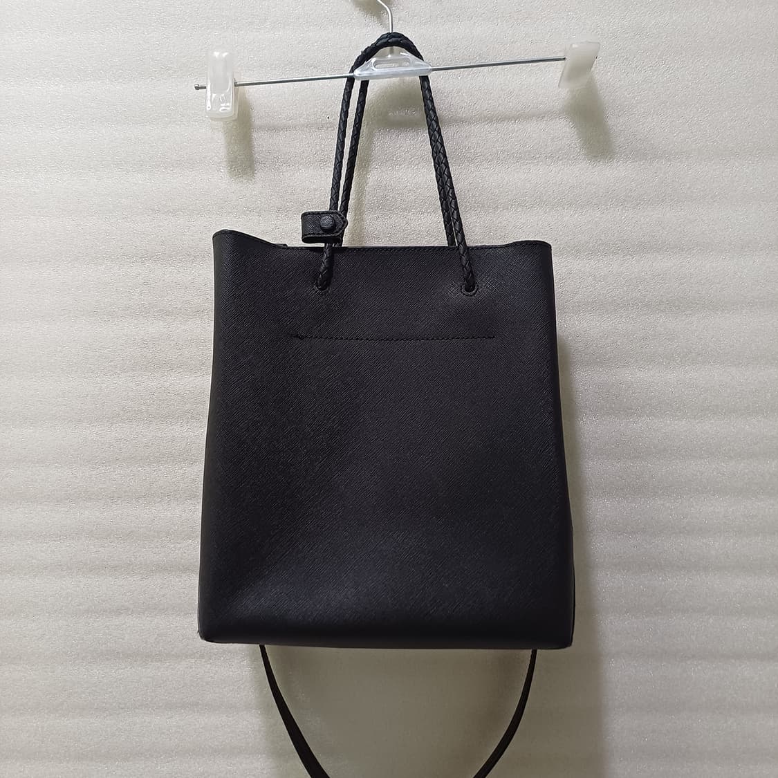 정품 질스튜어트 페이퍼백 가죽 가방 토트백 크로스백 블랙 사랑봉봉 상품이미지2