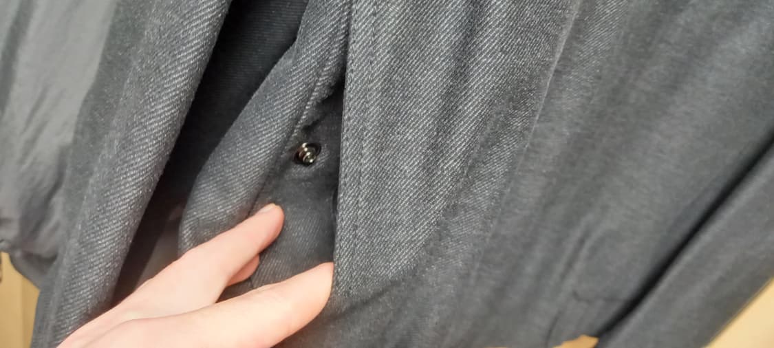 에잇세컨즈 코튼 트윌 블루종 자켓 XXL 상품이미지3