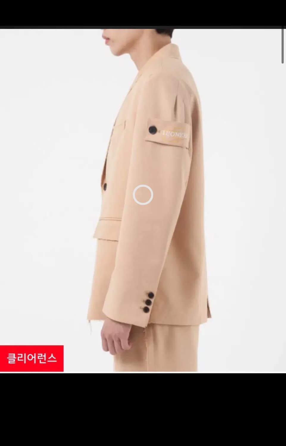 새상품) LUONEER 루오니어 싱글 브레스트 블레이저 자켓 상품이미지2