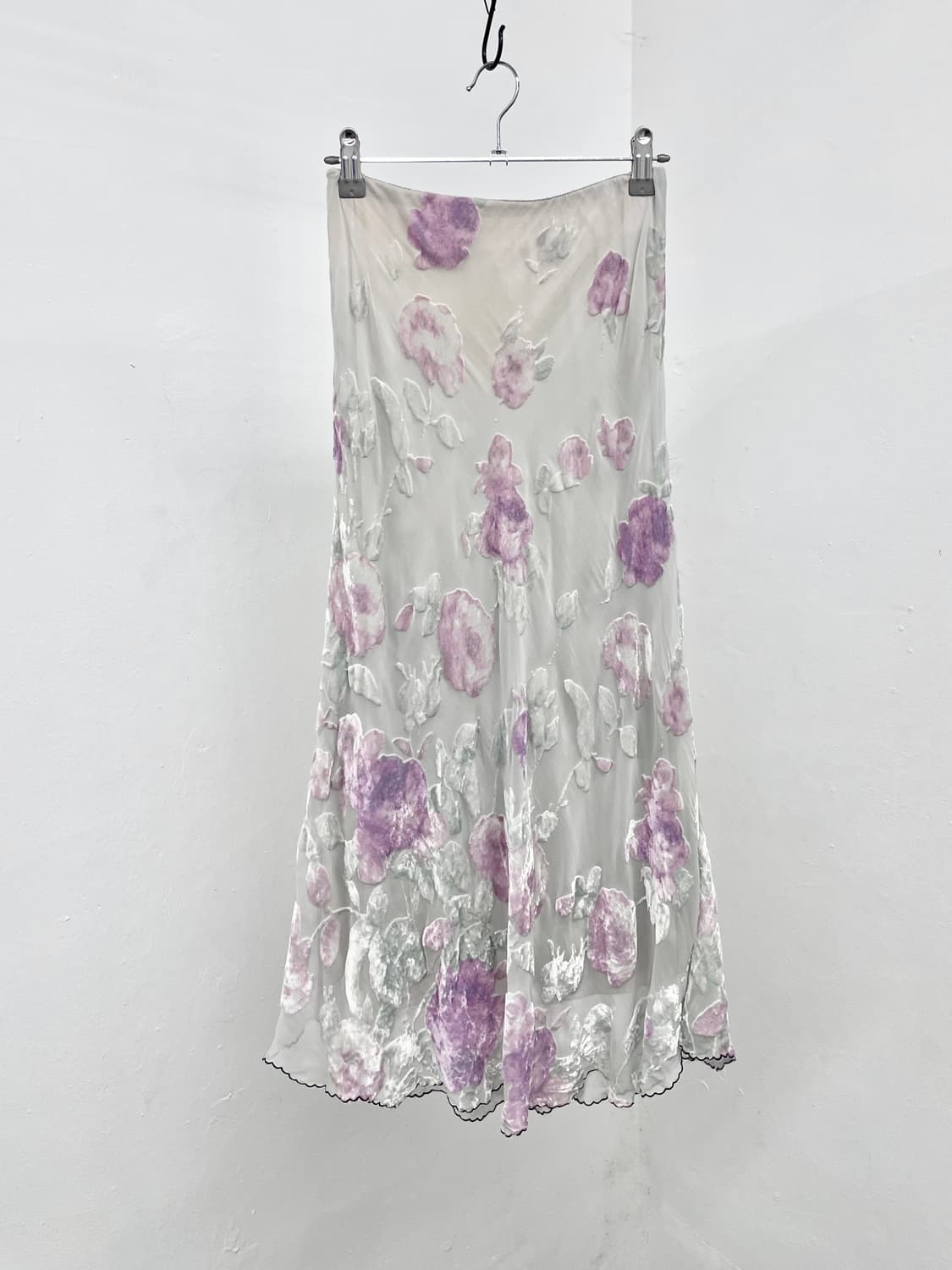 안나모리나리 페어리 실크 플로럴 스커트 *레어 상품이미지1