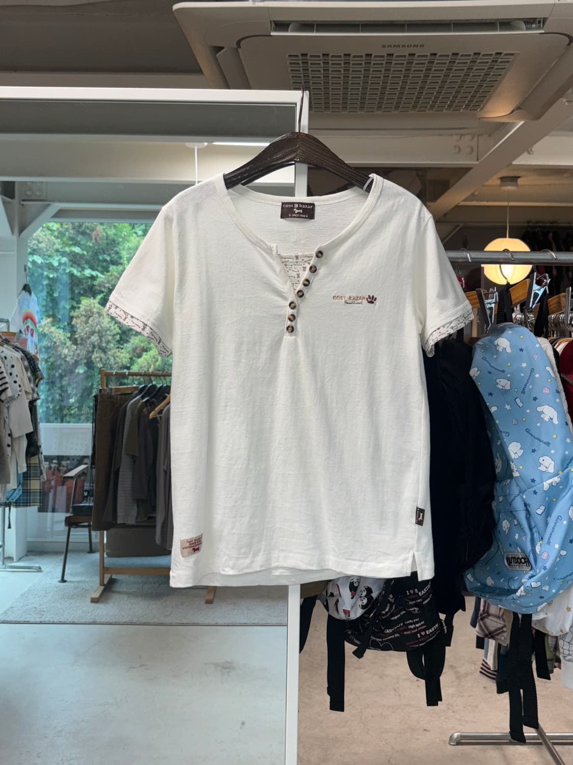 Cost bazar 헨리넥 티셔츠 상품이미지1
