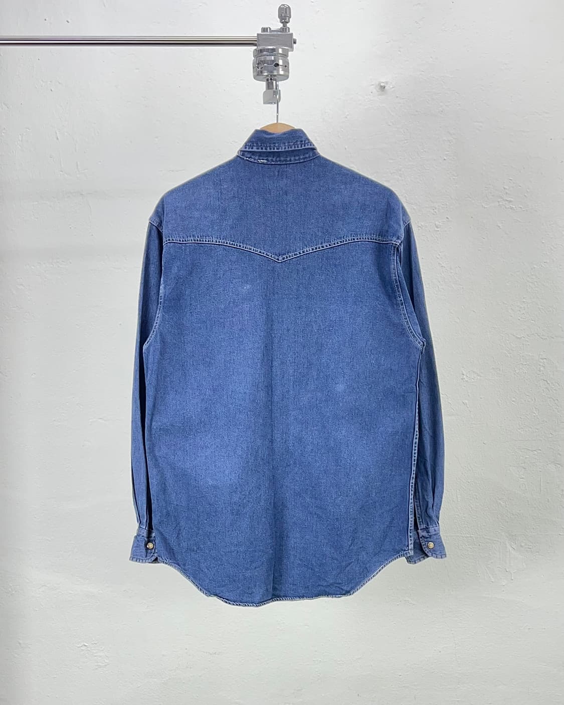 갭 웨스턴 데님 투 포켓 스냅 버튼 셔츠 상품이미지6