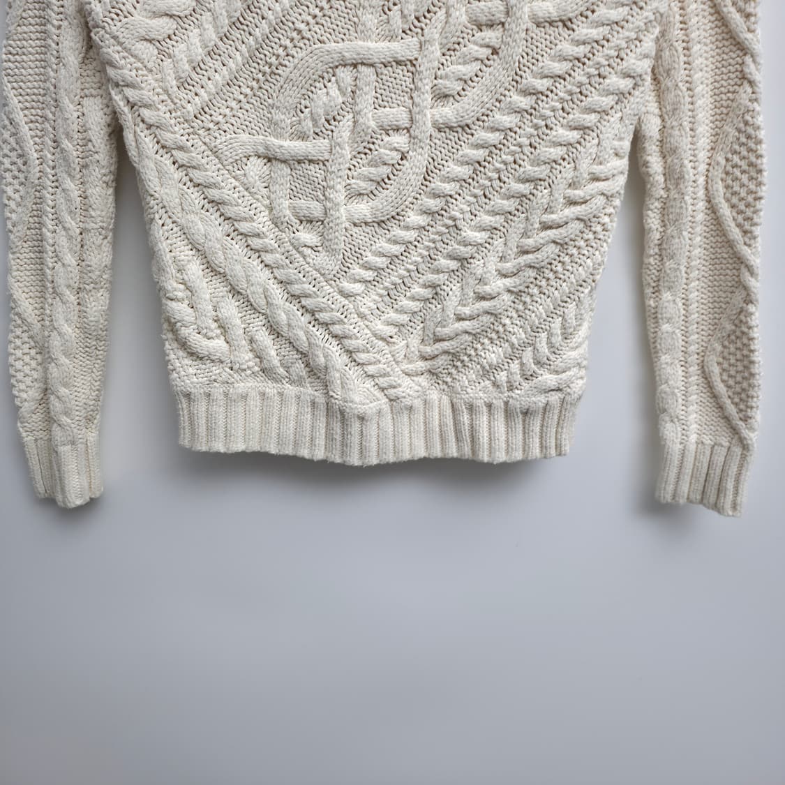 [XS] 폴로 랄프로렌 케이블 니트 아이보리 상품이미지3